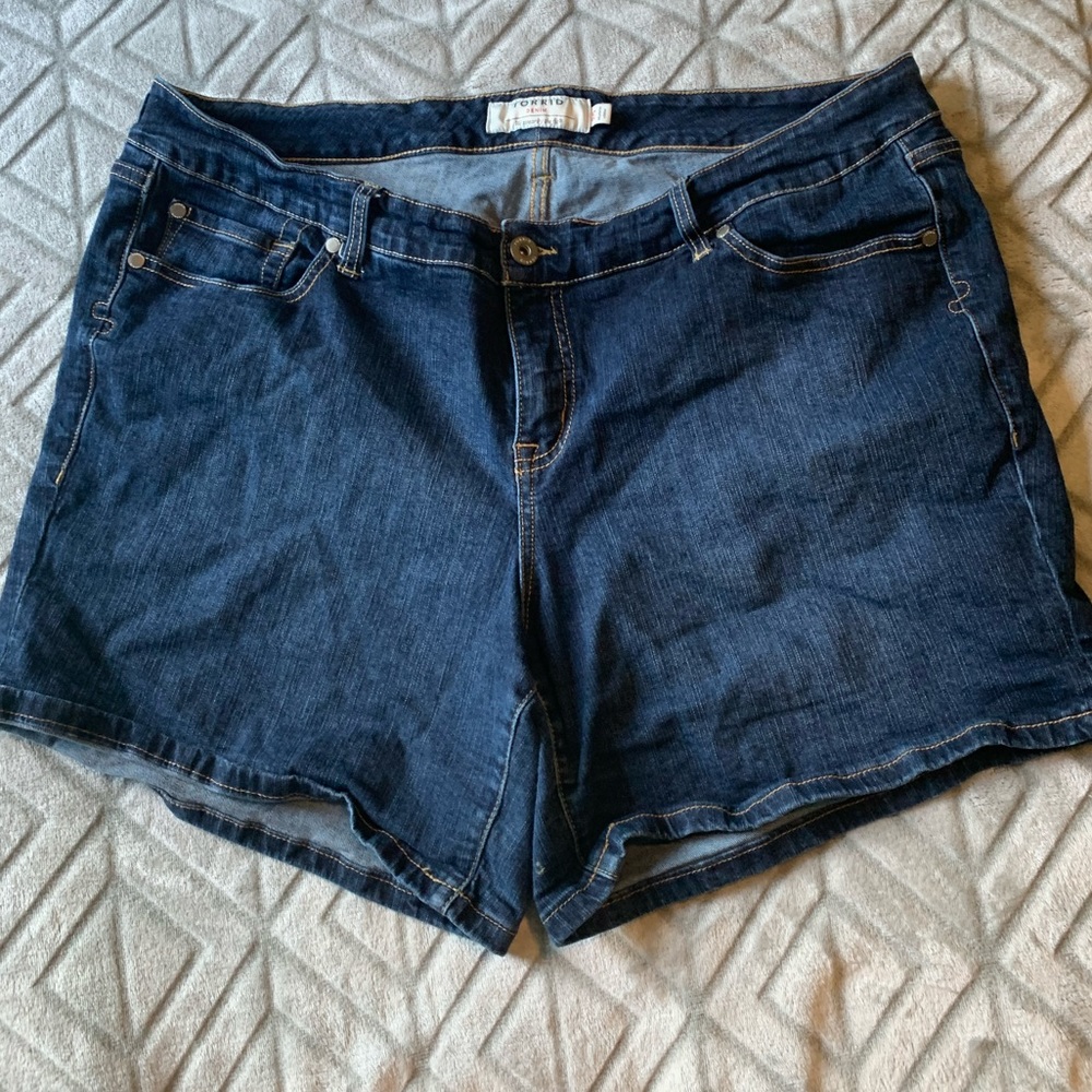 Torrid denim shorts